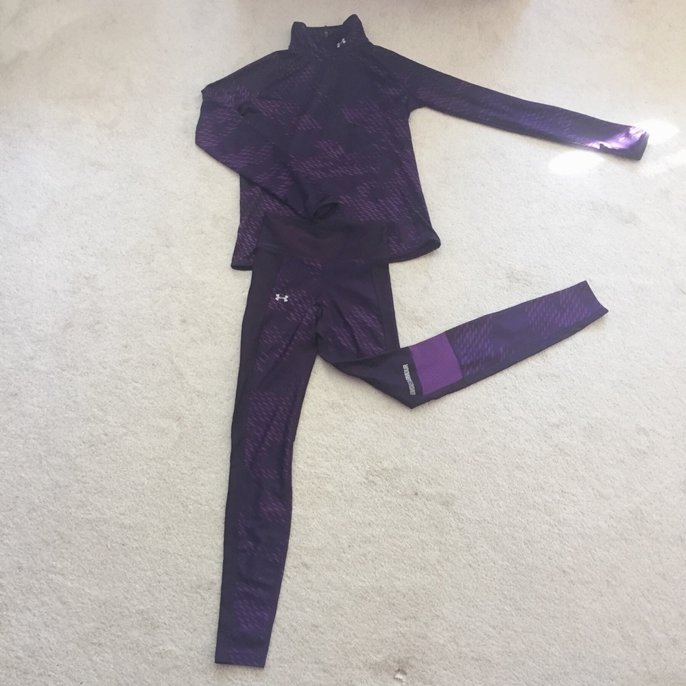 Under Armour HeatGear workout set